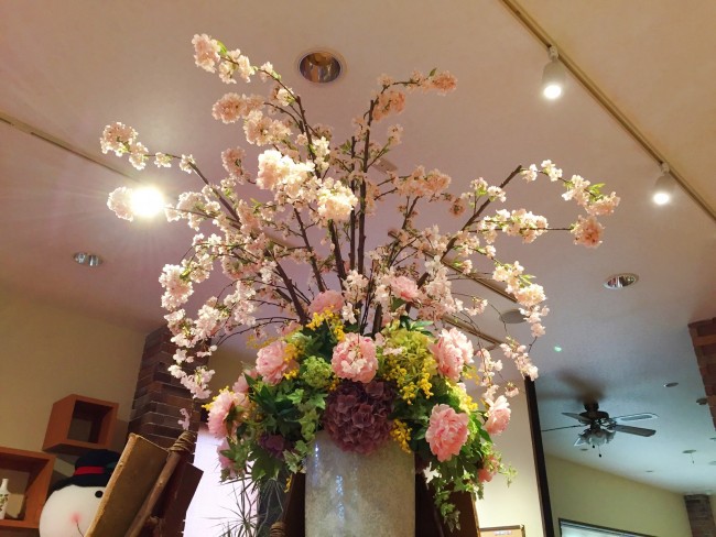 長野の花屋 ヌボー生花店  事例紹介 > 四季折々の装飾 -造花装飾-