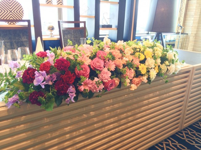 長野の花屋 ヌボー生花店 事例紹介 虹色ウエディング 結婚式