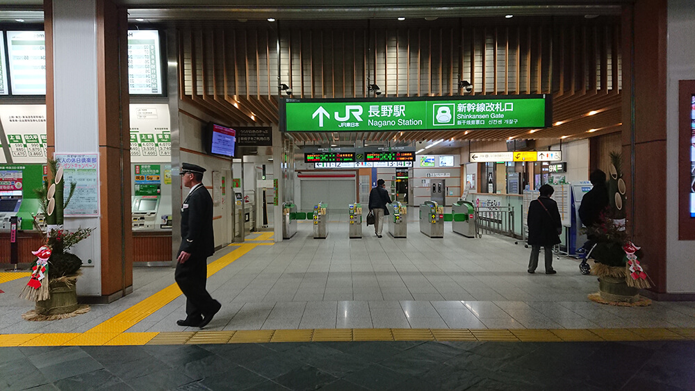 長野駅～駅ビルＭＩＤＯＲＩに門松を。4