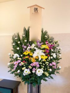 【事例紹介】葬儀用のスタンド花