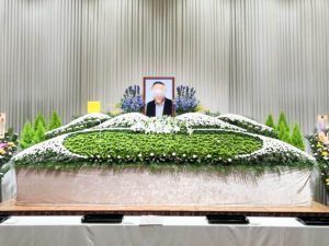 【事例紹介】葬儀の祭壇花