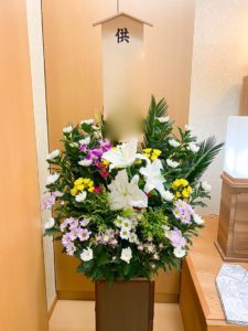【事例紹介】ご葬儀スタンド花